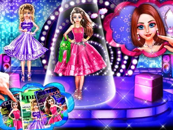 Model Fashion Girls Makeover iPad  سکرین شاٹس
