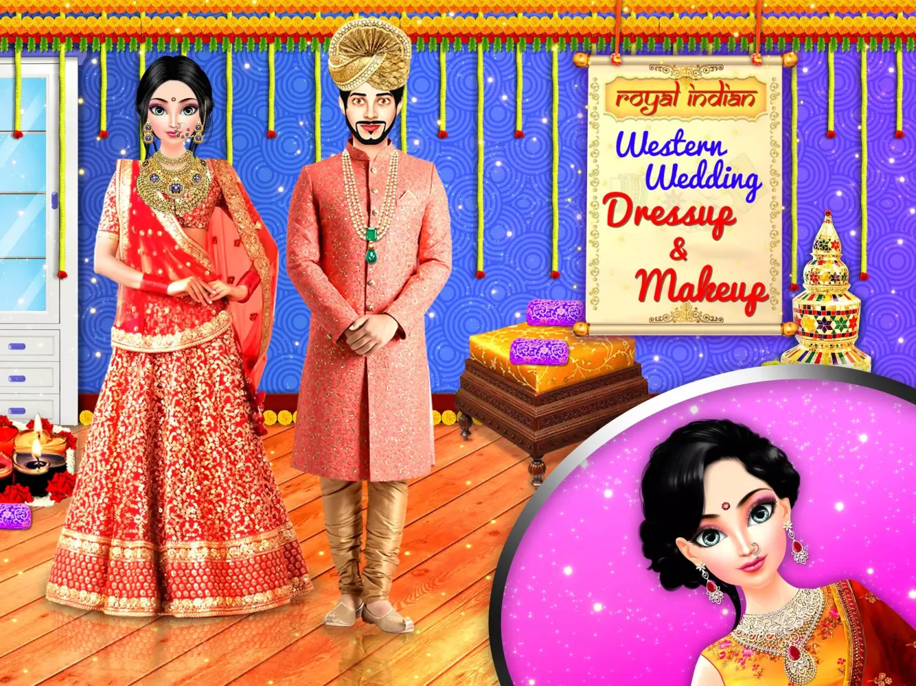 Bridal Makeup Dress Up Games Screenshots