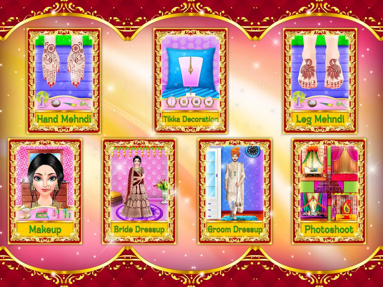 Bridal Makeup Dress Up Games Screenshots
