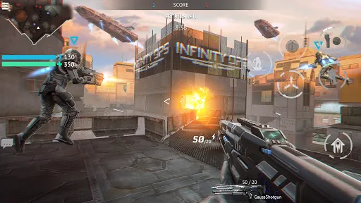 Infinity Ops: Cyberpunk FPS应用截图