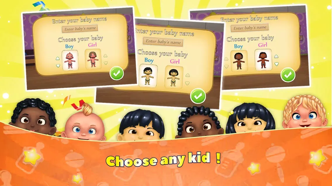 iPal Baby - Virtual Baby Childcare Simulator Ekran Görüntüleri