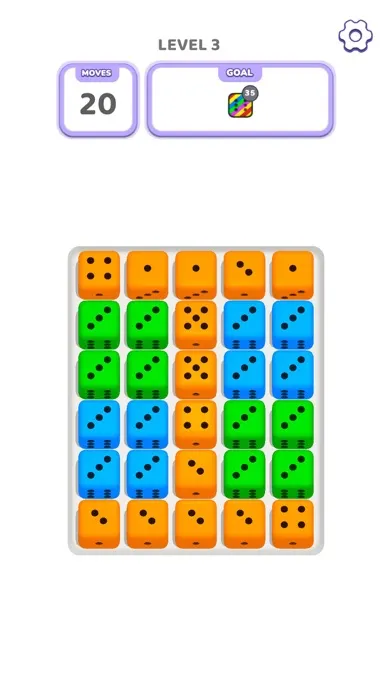 Tangkapan skrin Dice Connect!