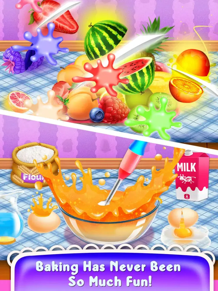Cupcake Game: Cupcake Maker Cooking Games for Kids iPad  Screenshots
