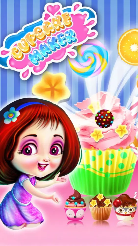 Cupcake Game: Cupcake Maker Cooking Games for Kids Screenshots