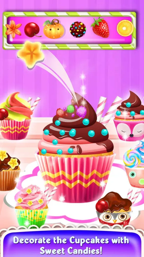 Cupcake Game: Cupcake Maker Cooking Games for Kids Screenshots