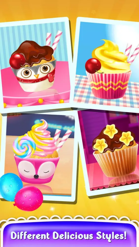 Cupcake Game: Cupcake Maker Cooking Games for Kids Screenshots