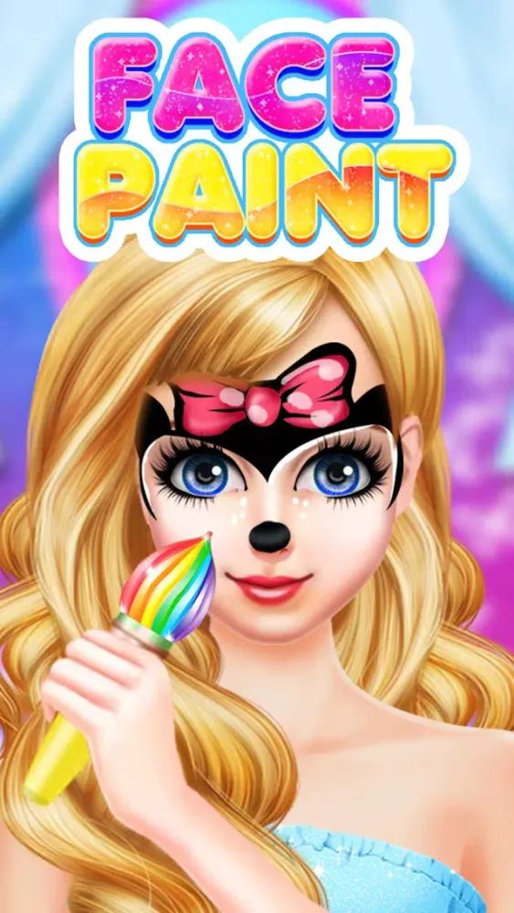 Face Paint Makeup Games: Makeover Painting Games スクリーンショット