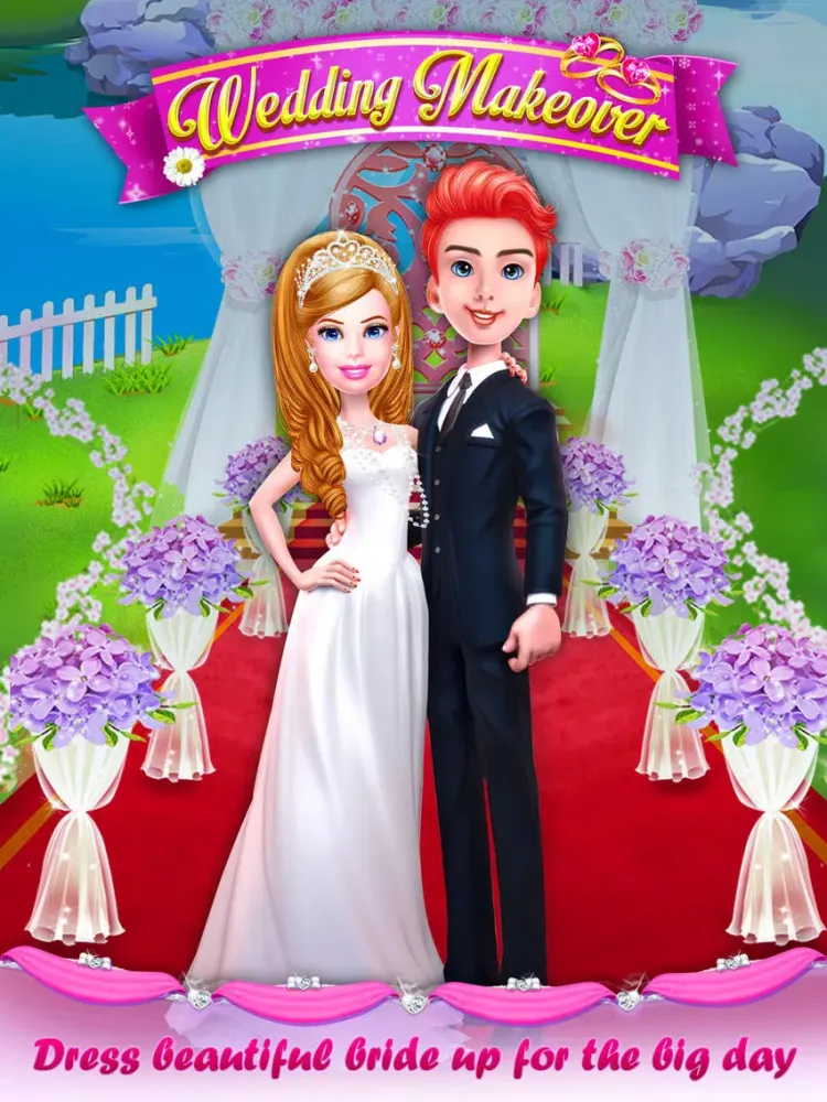 Captures d'écran de Wedding - Dressing Up Games iPad 