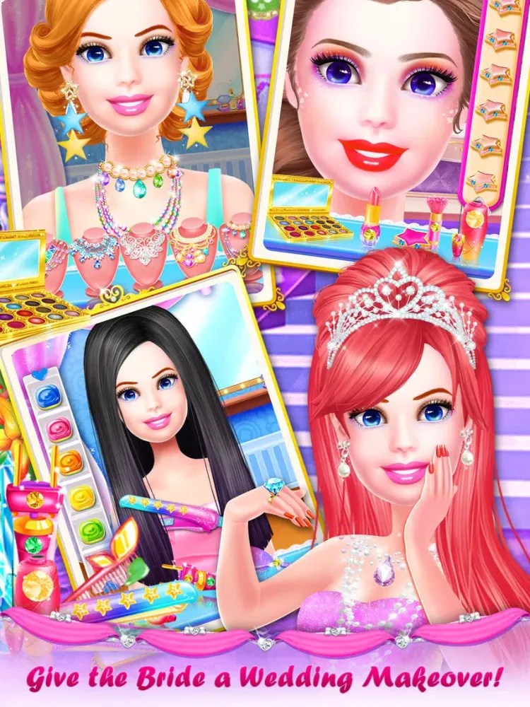 Captures d'écran de Wedding - Dressing Up Games iPad 