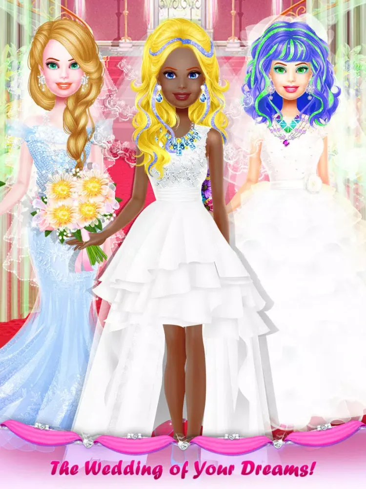 Captures d'écran de Wedding - Dressing Up Games iPad 