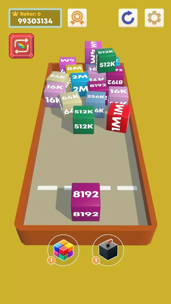 Cube Merge - 2048 Puzzle Screenshots