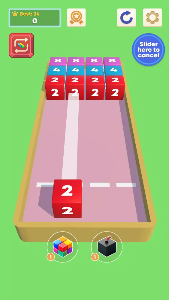 Cube Merge - 2048 Puzzle Screenshots