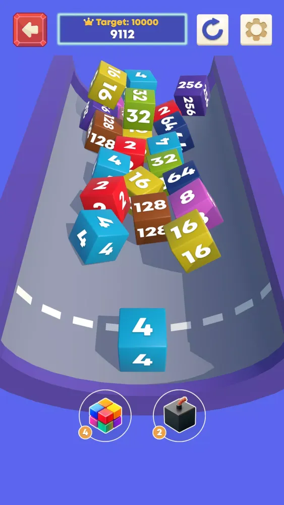 Cube Merge - 2048 Puzzle Screenshots