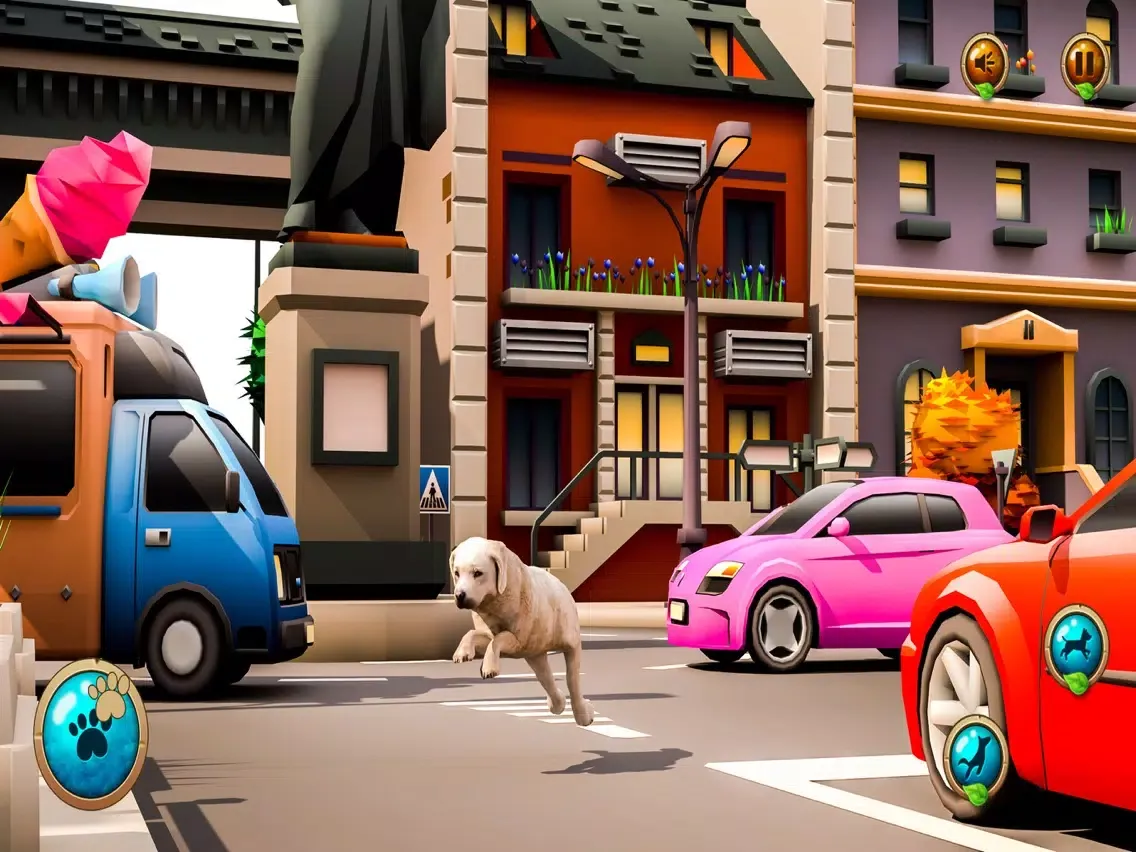 Virtual Pet Escape: Dog Games iPad  스크린샷