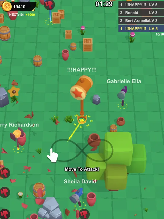 Capturas de tela do Hammer Ranking.io iPad 
