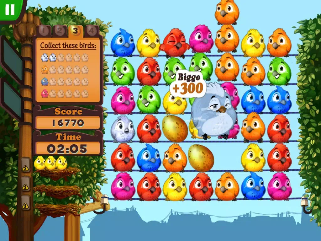 Fluffy Birds HD iPad 应用截图