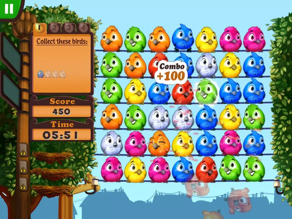 Fluffy Birds HD iPad 应用截图