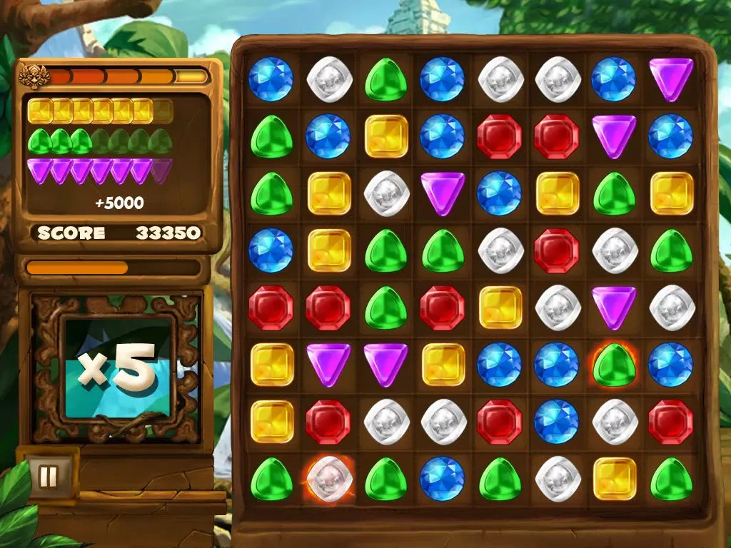 Jungle Jewels HD iPad 應用截圖