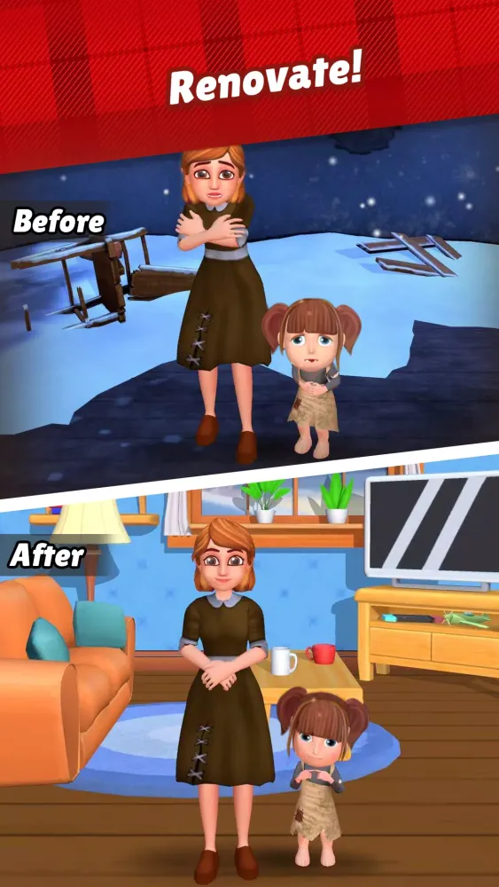 Screenshot di Home Pin 3: Homeless Adventure