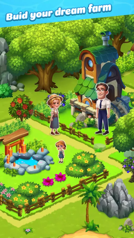 Capturas de tela do Home Island