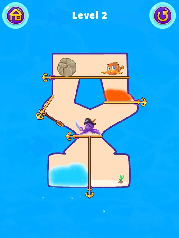 Fish Pin - Pull The Pin iPad 應用截圖