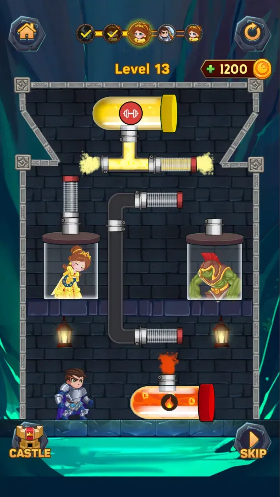 Hero Pipe Rescue Screenshots