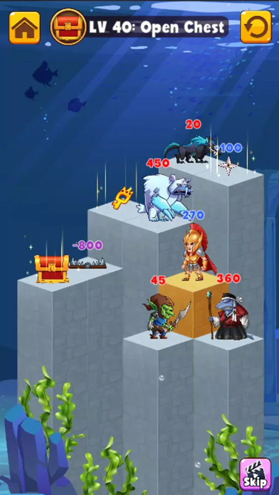 Capturas de pantalla de Hero Tower 2: Pyramid Puzzle