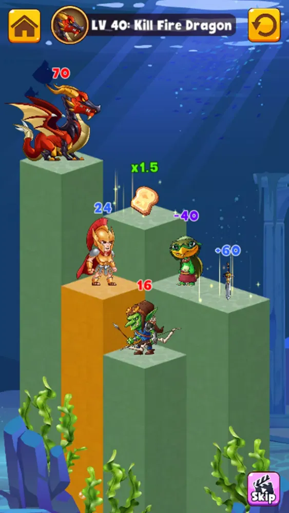 Capturas de pantalla de Hero Tower 2: Pyramid Puzzle