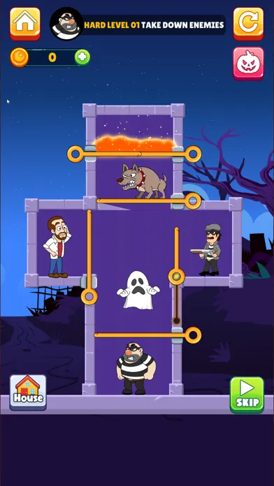 Home Pin: Pull Pin Loot Puzzle स्क्रीनशॉट