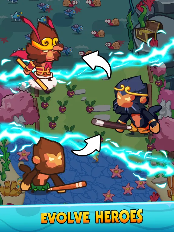 Tangkapan skrin Survivor Kingdoms iPad 