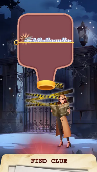 Detective Pin: Mystery Mansion स्क्रीनशॉट