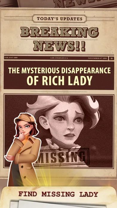Detective Pin: Mystery Mansion स्क्रीनशॉट