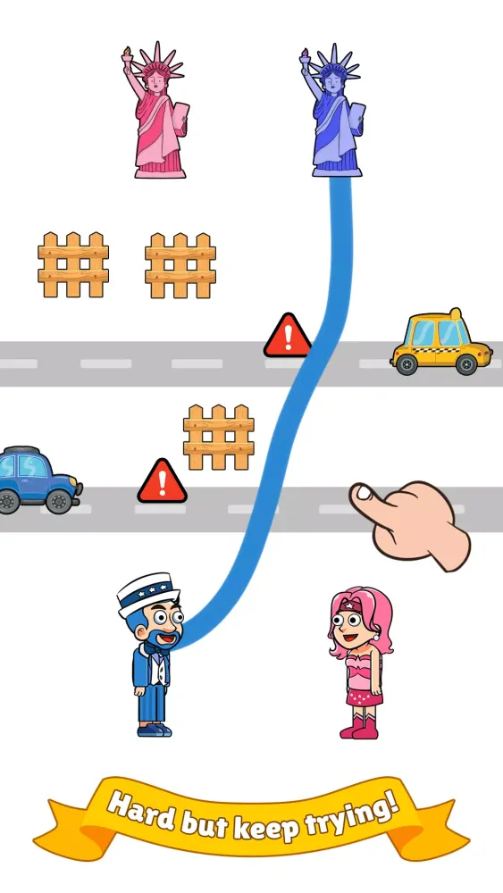 Rush to Home: Draw Puzzle Screenshots