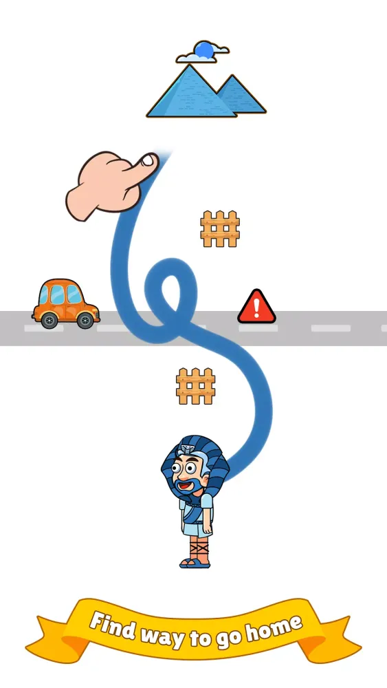 Rush to Home: Draw Puzzle Screenshots