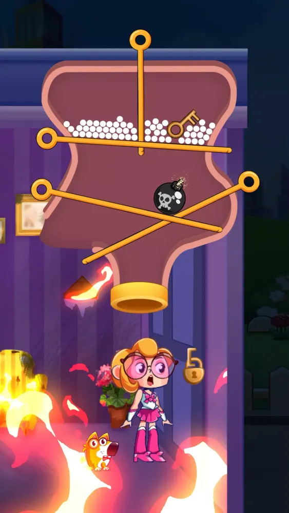 Capturas de tela do Save The Girl - Pull The Pin