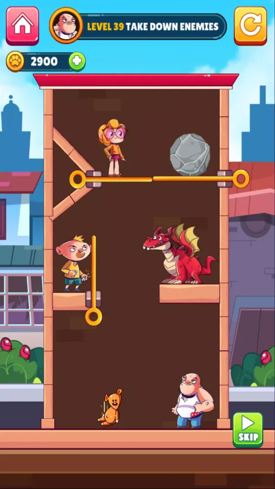 Capturas de tela do Save The Girl - Pull The Pin