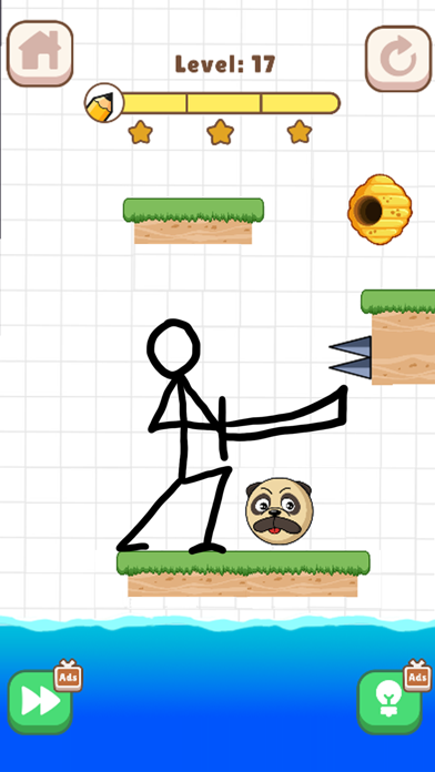 Save The Dog: Bee Draw Puzzle應用截圖