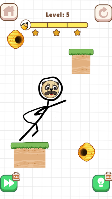 Save The Dog: Bee Draw Puzzle應用截圖