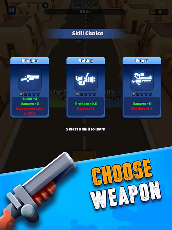 Captures d'écran de Zombie War: Shoot and Run iPad 