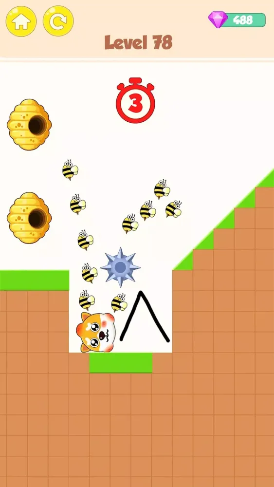 Captures d'écran de Save the Dog - Draw to Save