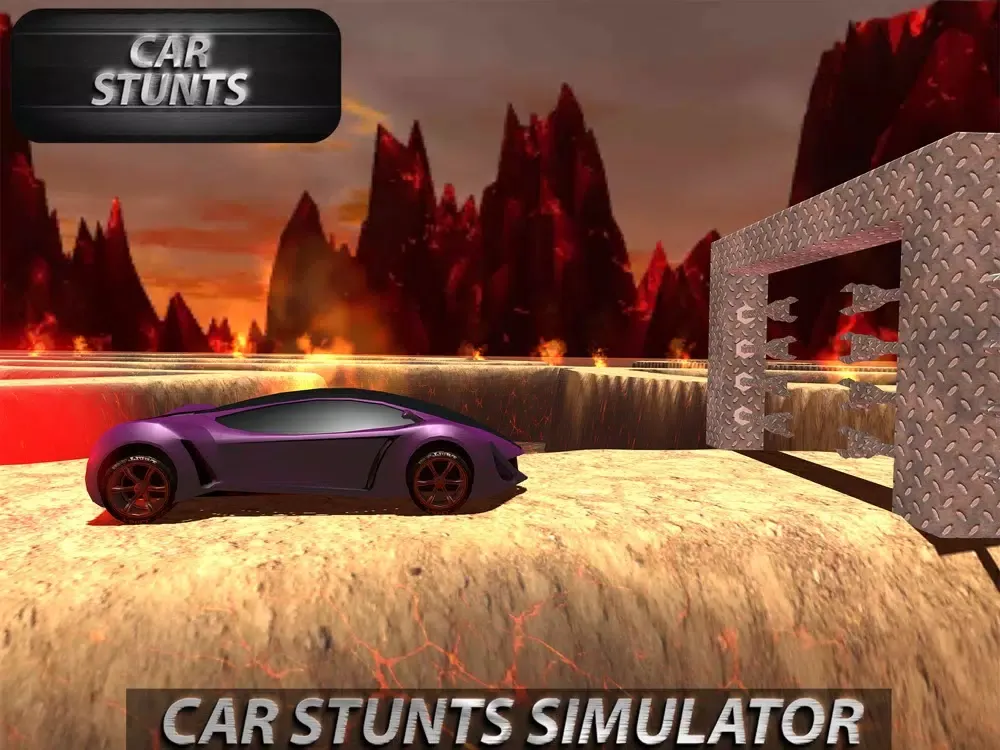 Ảnh chụp màn hình của Sports Car Stunt Survival 2018 iPad 