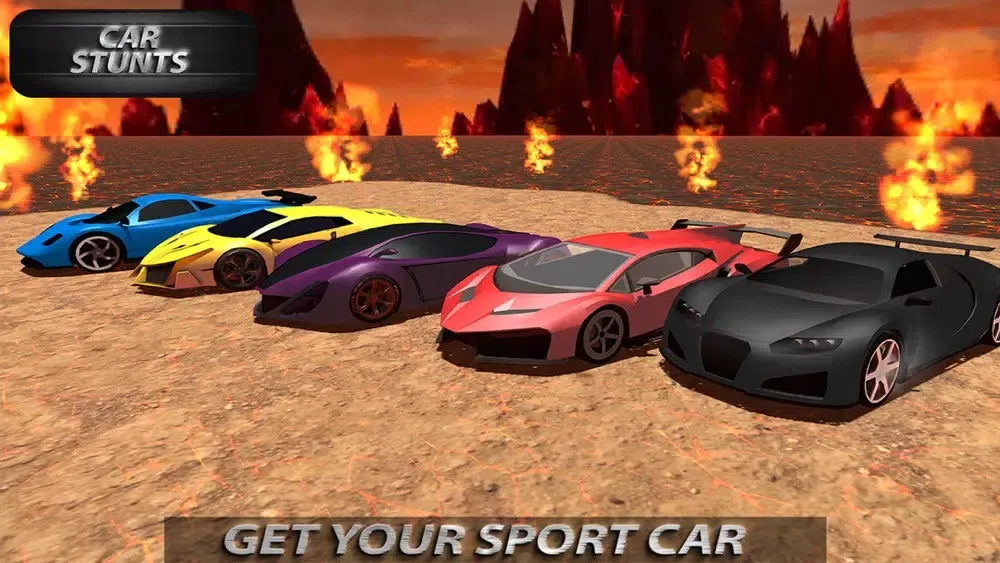 Ảnh chụp màn hình của Sports Car Stunt Survival 2018