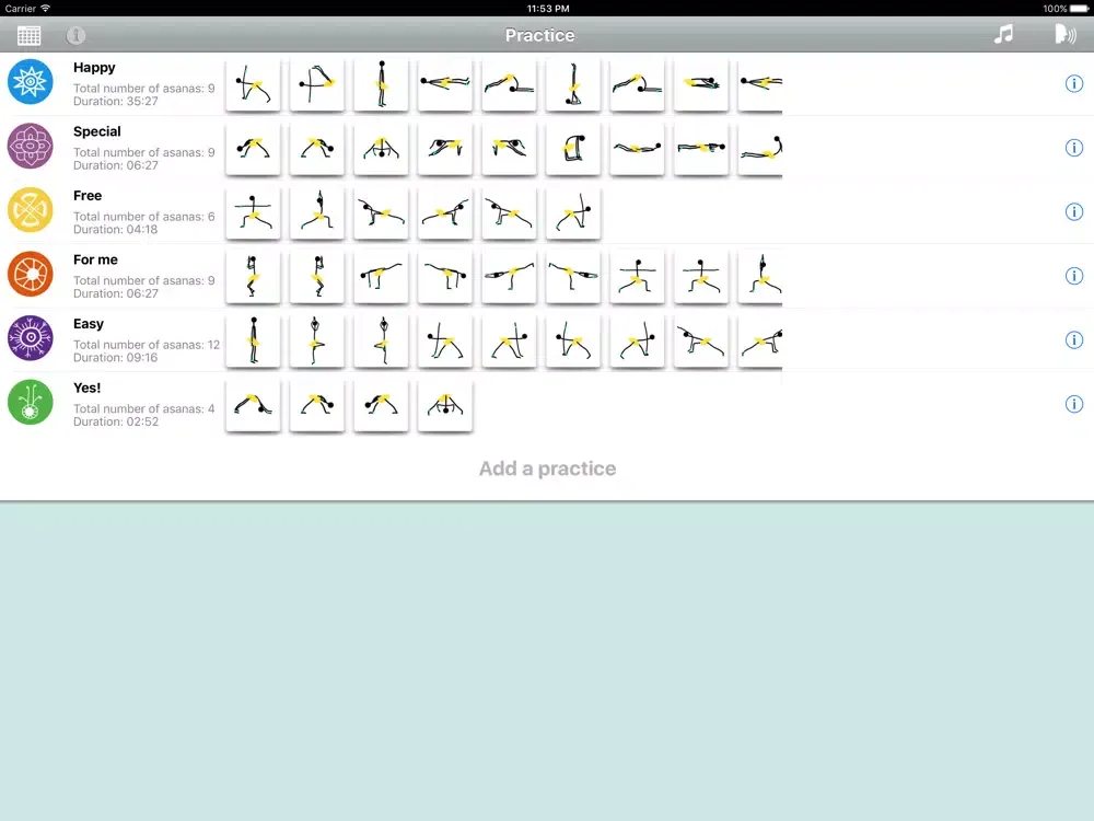 Yoji Yoga Lite iPad  Screenshots