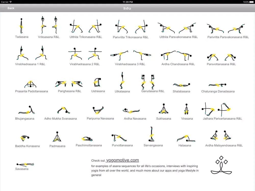 Yoji Yoga Lite iPad  Screenshots