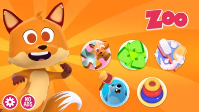 Zrzuty ekranu Zoo Animals - Games for kids