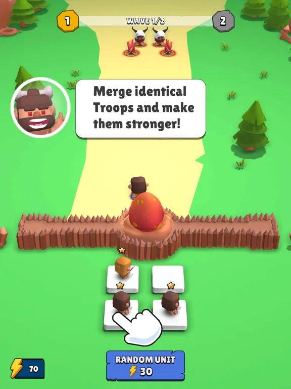 Screenshot di Dino Merge Wars iPad 