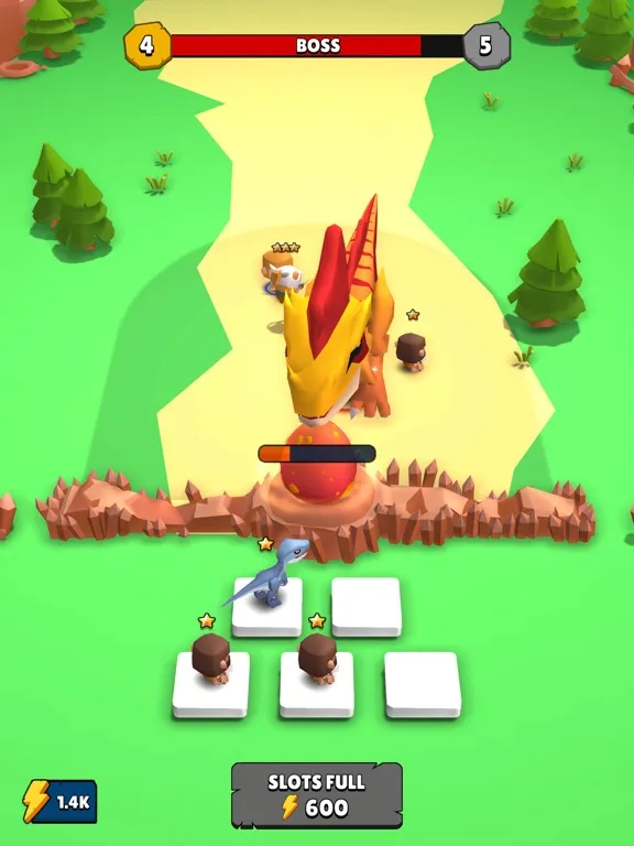 Screenshot di Dino Merge Wars iPad 