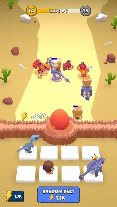 Screenshot di Dino Merge Wars