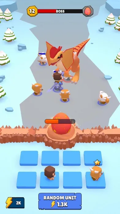 Screenshot di Dino Merge Wars