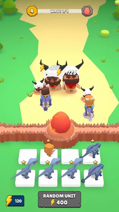 Screenshot di Dino Merge Wars